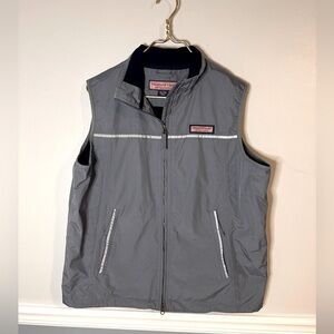 Vineyard Vines Nylon Full Zip Vest Medium